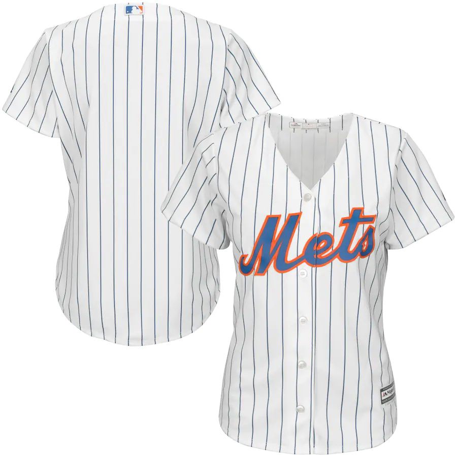 Cheap Womens New York Mets Majestic White Home Cool Base MLB Jerseys